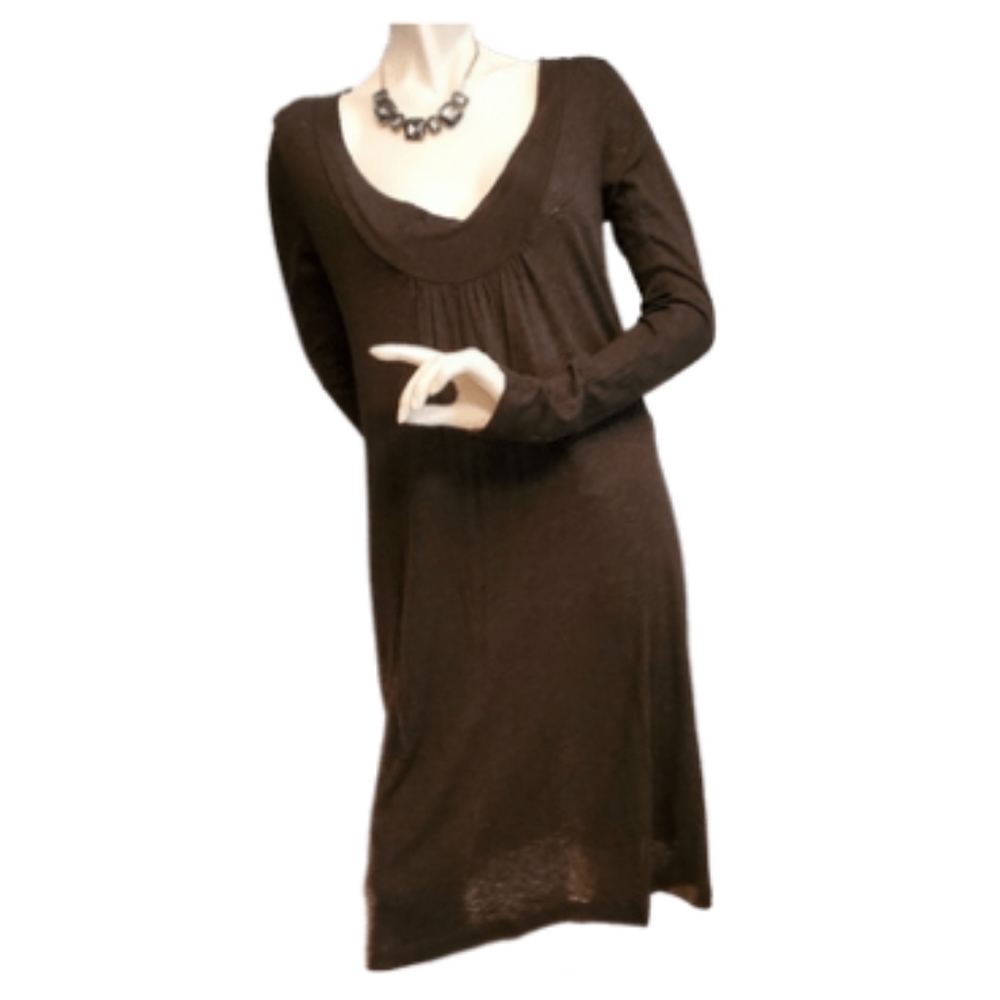 James Perse wool blend dress a-line